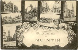 22/ CPA : Souvenir De Quintin - Quintin