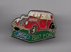 PINS AUTOMOBILE FORD 1937  / Base Dorée / 33NAT - Ford