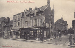 LIVAROT RUES FALAISE ET GAMBETTA Circulée ( Café Mairie Bazar Moderne) - Livarot