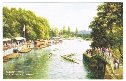 RB 1167 -  Postcard - Rowing Eights From Folly Bridge Oxford Oxfordshire - Sport Theme - Oxford