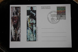 Liechtenstein Entier Postal Carte Postale Liba92 Vaduz 1992 - Entiers Postaux