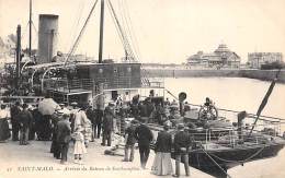 Saint Malo      35         Arrivée Du Bateau De Southampton      (voir Scan) - Saint Malo