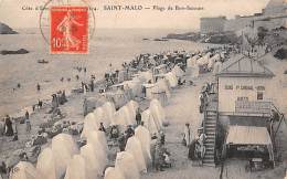 Saint Malo      35         Plage De Bon-Secours   (voir Scan) - Saint Malo