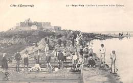 Saint Malo      35         Le Parc A Homards Et Le Fort National            (voir Scan) - Saint Malo