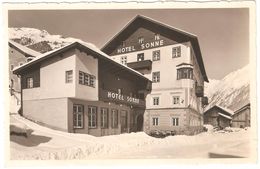 Sölden - Hotel Sonne, Sölden 1377 M - Echte Photographie - Verlag Lohmann U. Aretz - Sölden