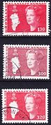 2017-0077 Greenland 1980 Mi 121, 179, 189 Used O - Gebraucht