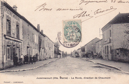 JUZENNECOURT - La Route, Direction De Chaumont - Juzennecourt