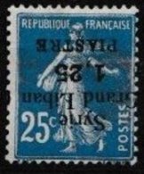 GRAND LIBAN - 1 Pi. 25 Avec Surcharge Renversée - Unused Stamps