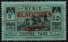 ALAOUITES - 5 P. Avec Surcharge Très Baveuse - Unused Stamps