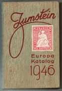 Catalogue Zumstein Europe De 1946 - Otros & Sin Clasificación