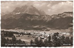 St. Johann In Tirol Gegen Wilden Kaiser - Verlag Monopol - 1963 - Panorama - St. Johann In Tirol