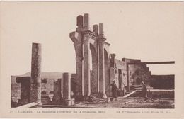 AFRIQUE,AFRICA,AFRIKA,ALGERIE,ALGERIA,MAGHREB,TEBESSA,TBESSA,frontière Algéro Tunisienne,RUINE,BASILIQUE,chapelle - Tebessa