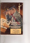 87 -ST SAINT JUNIEN- ALMANACH AGENDA DE LA MENAGERE-1934-EPICERIE MODERNE LABRACHERIE-4 PLACE REPUBLIQUE-ALBERT LEBRUN - Non Classés