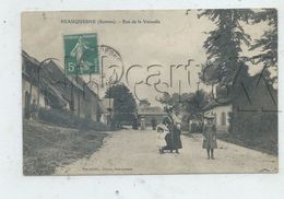 Beauquesne (80) : La Rue De Cla Vaisselle  En 1912 (animé) PF - Beauquesne