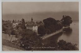 St. Prex Et Les Alpes De Savoie - Photo: A. Denereaz - Saint-Prex