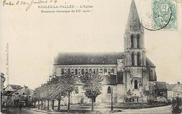 - Val D Oise -ref-611- Nesles La Vallee - L Eglise - Carte Bon Etat - - Nesles-la-Vallée