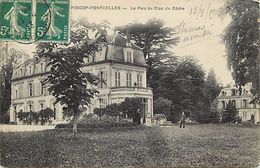 - Val D Oise -ref-609- Piscop Pontcelles - Le Parc Du Clos Du Cedre - Chateau -chateaux - Carte Bon Etat - - Pontcelles