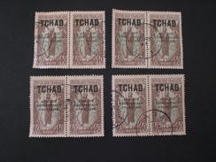 TCHAD CHAD 1924 Femme Bakalois Overprinted "AFRIQUE EQUATORIALE FRANCAISE" - Oblitérés