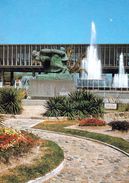 Japan - Hiroshima - Peace Memorial Hall And The Monument Of A Mother And Her Children Dashing Thorough A Storm - Hiroshima