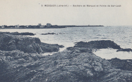 Mesquer 44 - Rochers De Merquel Et Pointe De Sor-Loch - Editeur Chapeau N° 5 Bleue - Mesquer Quimiac