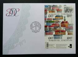 Finland UNESCO World Heritage Building 2002 House Houses (miniature FDC) - Covers & Documents