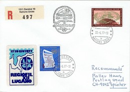 UN Genf - Einschreiben / Registered Letter (O833) - Storia Postale