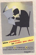 725  BUVARD BIEN S'ECLAIRER NE COUTE PAS CHER TACHE - Elektrizität & Gas