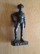 Figurine KINDER MONOBLOC METAL /  WESTERN J W HARDIN SCAME - Metalen Beeldjes