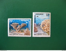 POLYNESIE YVERT POSTE AERIENNE N° 121/122 TIMBRES NEUFS ** LUXE - MNH - SERIE COMPLETE - COTE 5,30 EUROS - Ungebraucht