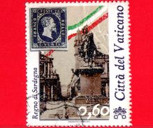 VATICANO - Usato - 2011 - 150º Anniversario Dell´unità D´Italia - 0,60 - Regno Di Sardegna - Vedi... - Used Stamps