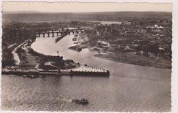 DEUTSCHLAND,allemagne,coblence,koblenz,hauptahnhof , Prés De Bonn,VUE AERIENNE,1956,CARTE PHOTO - Koblenz