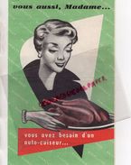 PUBLICITE COCOTTE  BONNE FEMME -AUTOCUISEUR  CUISINE -1955 - Werbung