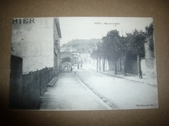 CP MEURTHE ET MOSELLE - FOUG - RUE DE LA GARE - ECRITE EN 1916 - Foug