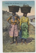 ETHNIQUES ET CULTURES - AMERIQUE - ANTILLES - ILES VIERGES - Coaling Girls , ST THOMAS , V.I. , U.S.A. - America