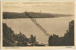 Berlin Grunewald - Havelpartie - Verlag J. Goldiner Berlin 30er Jahre - Grunewald