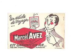 Buvard Article De Voyage Marcel Avez - V