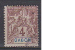 GABON           N°   18       ( 1 )  OBLITERE         ( O 1250 ) - Oblitérés