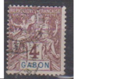 GABON           N°   18       ( 6 )  OBLITERE         ( O 1255 ) - Used Stamps