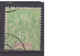 GABON           N°   19        OBLITERE         ( O 1258 ) - Used Stamps