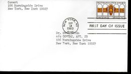 USA   FDC 1983 Metropolitain Opera Arches Metro - Andere (Aarde)