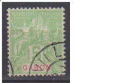 GABON           N°   19    ( 8 )     OBLITERE         ( O 1266 ) - Used Stamps