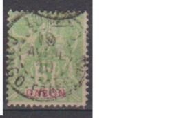 GABON           N°   19    ( 10 )     OBLITERE         ( O 1268 ) - Used Stamps