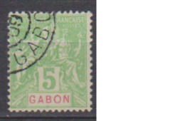 GABON           N°   19    ( 11 )     OBLITERE         ( O 1269 ) - Usati