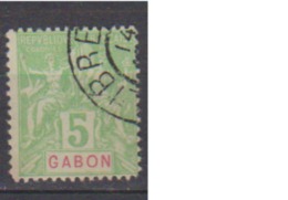 GABON           N°   19    ( 12 )     OBLITERE         ( O 1270 ) - Oblitérés
