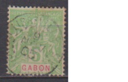 GABON           N°   19    ( 15 )     OBLITERE         ( O 1273 ) - Used Stamps