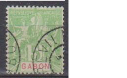 GABON           N°   19    ( 24 )     OBLITERE         ( O 1282 ) - Oblitérés