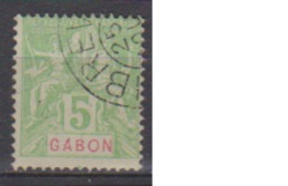 GABON           N°   19    ( 25 )     OBLITERE         ( O 1283 ) - Oblitérés