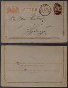 SYDNEY - NSW - AUSTRALIE / 1901 ENTIER POSTAL EN PORT LOCAL - CARTE LETTRE (ref 6102) - Cartas & Documentos