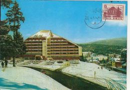 63657- PREDEAL-HORIZON HOTEL, CAR, TOURISM, MAXIMUM CARD, 1994, ROMANIA - Hotel- & Gaststättengewerbe