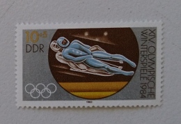 ALLEMAGNE DE L'EST - RDA Bobsleigh, 1 Valeur Emise En 1984 MNH ** - Sonstige & Ohne Zuordnung